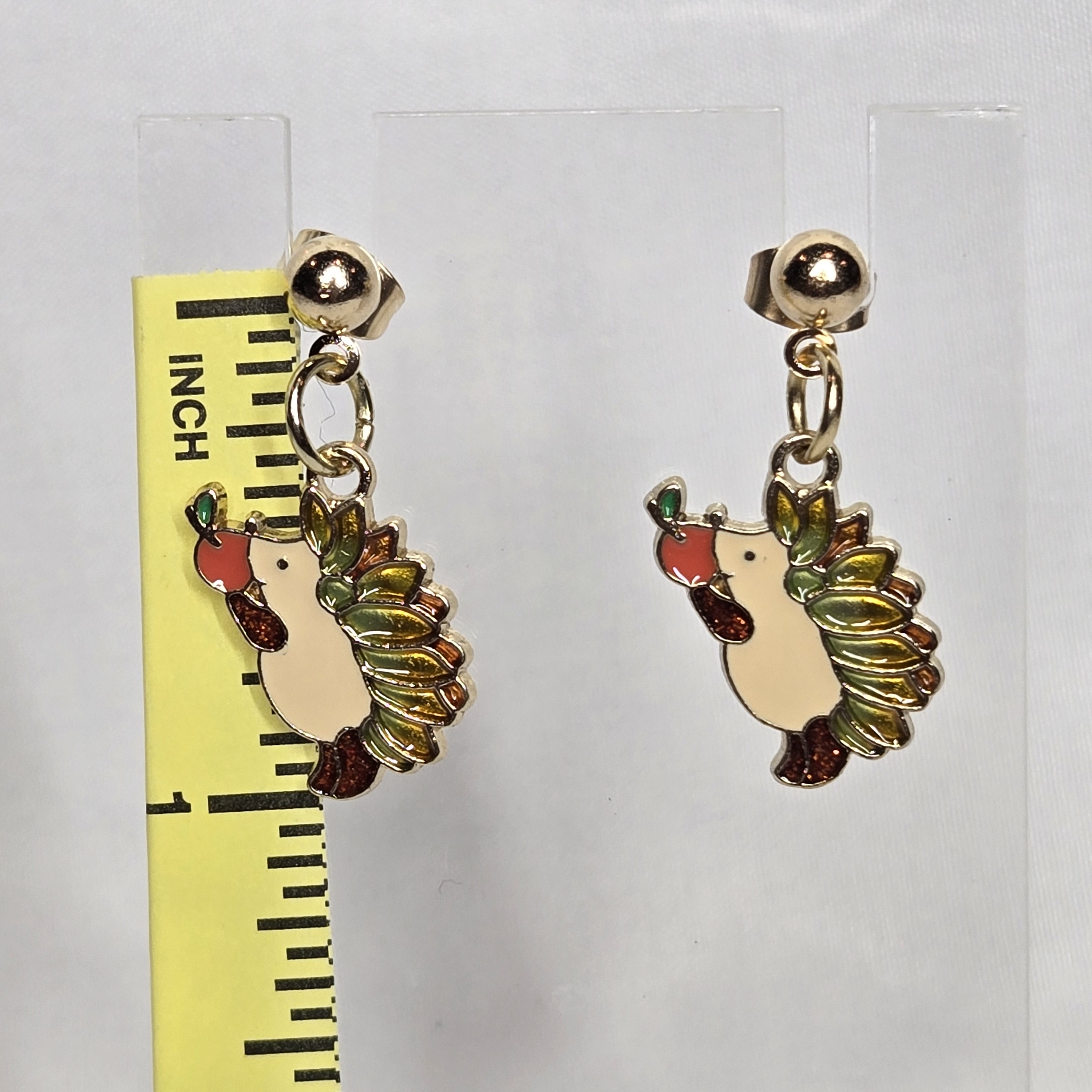 Charming Earrings With Gold Accents 6$